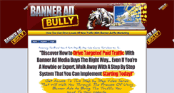 Desktop Screenshot of banneradbully.com